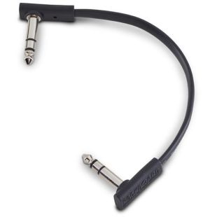 FLAT TRS CABLE 15 CM BK