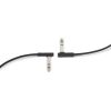 FLAT TRS CABLE 15 CM BK