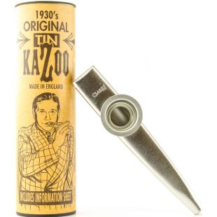 KAZOO METALICO PLATEADO