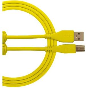 U96001YL ULTIMATE AUDIO CABLE USB 2.0 C-B YELLOW STRAIGHT...