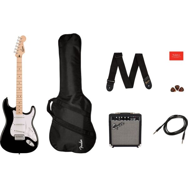 PK SONIC STRATOCASTER BLK 10G