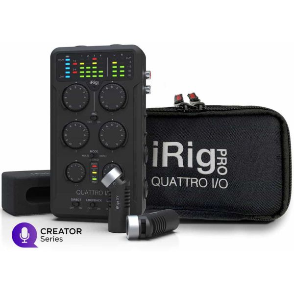 iRIG PRO QUATTRO IO DELUXE