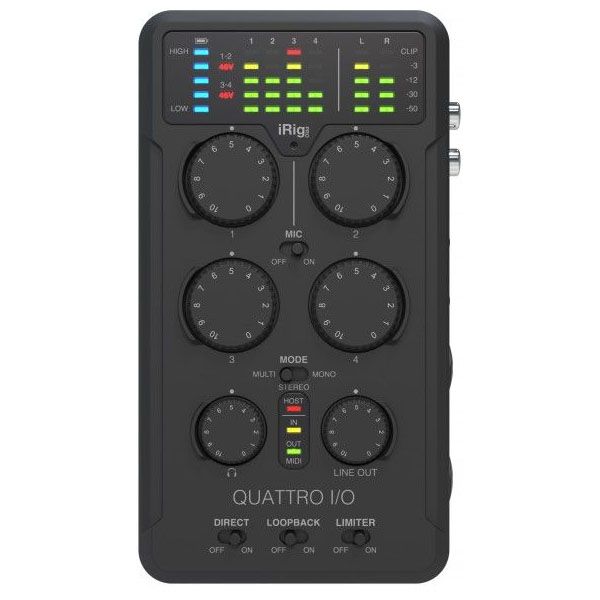iRIG PRO QUATTRO IO DELUXE