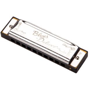 BLUES DELUXE HARMONICA F