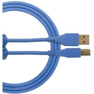 U96001LB ULTIMATE AUDIO CABLE USB 2.0 C-B BLUE STRAIGHT 1.5M