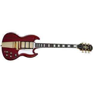 JOE BONAMASSA 1963 SG CUSTOM DARK WINE RED