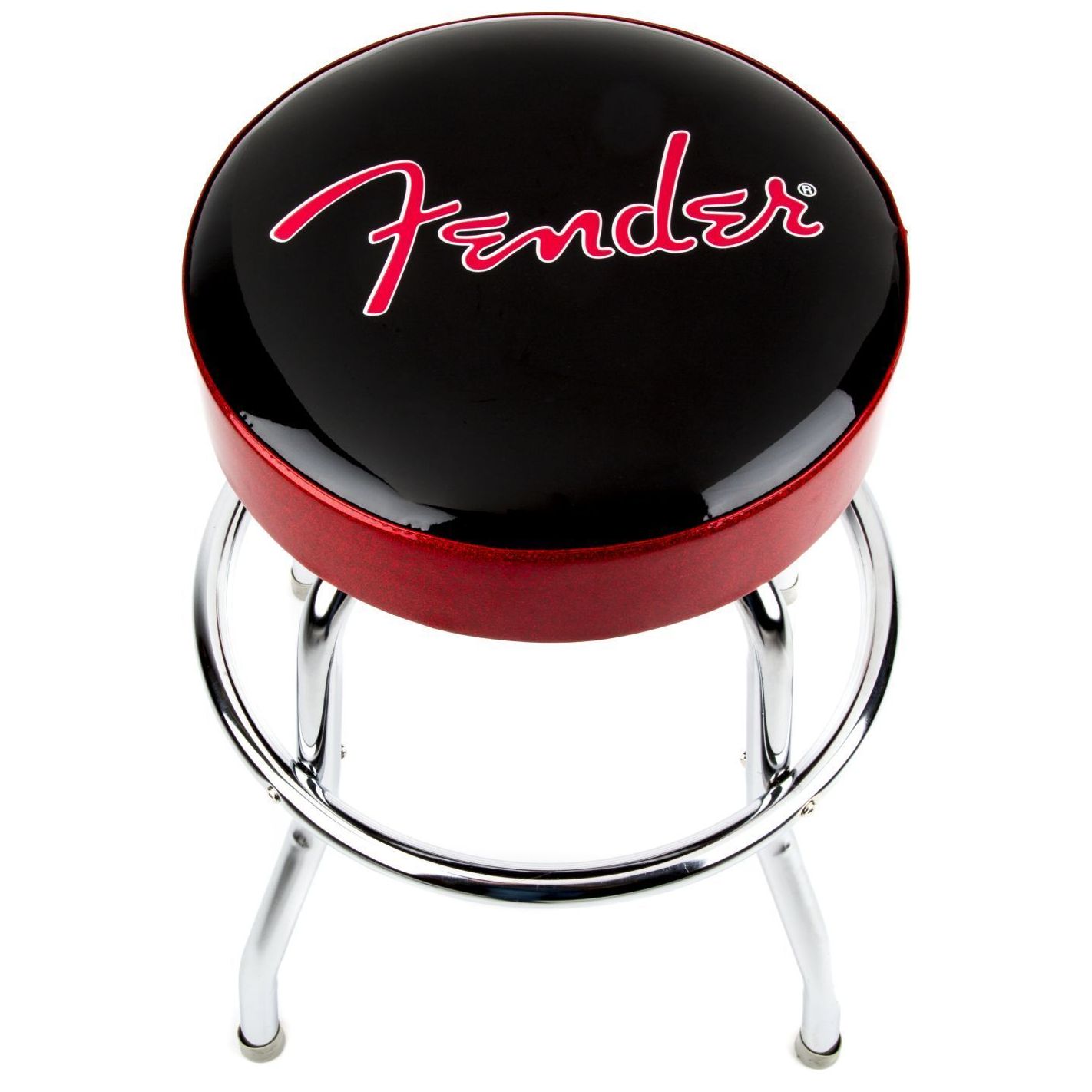 FENDER RED SPARKLE BARSTOOL24