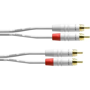 Cordial CFU 3 PP (2 Jack/M Mono-2 Jack/M Mono) - Cables para Altavoces