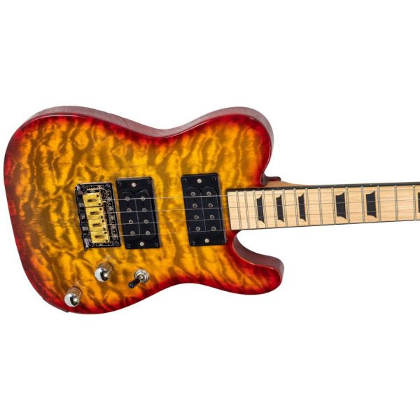 UKELELE TENOR ELECTRICO BT-4TA AMBAR TRANSPARENTE