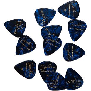 PICKS BLUE PEARL .96MM HEAVY PK12