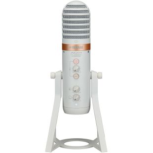 AG01 WHITE LIVE STREAMING USB MICROPHONE