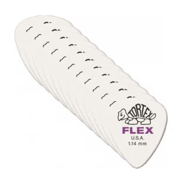 ADU428P114 TORTEX FLEX PICK 1.14MM x12