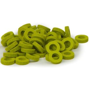 NATURAL FELT RINGS LIME