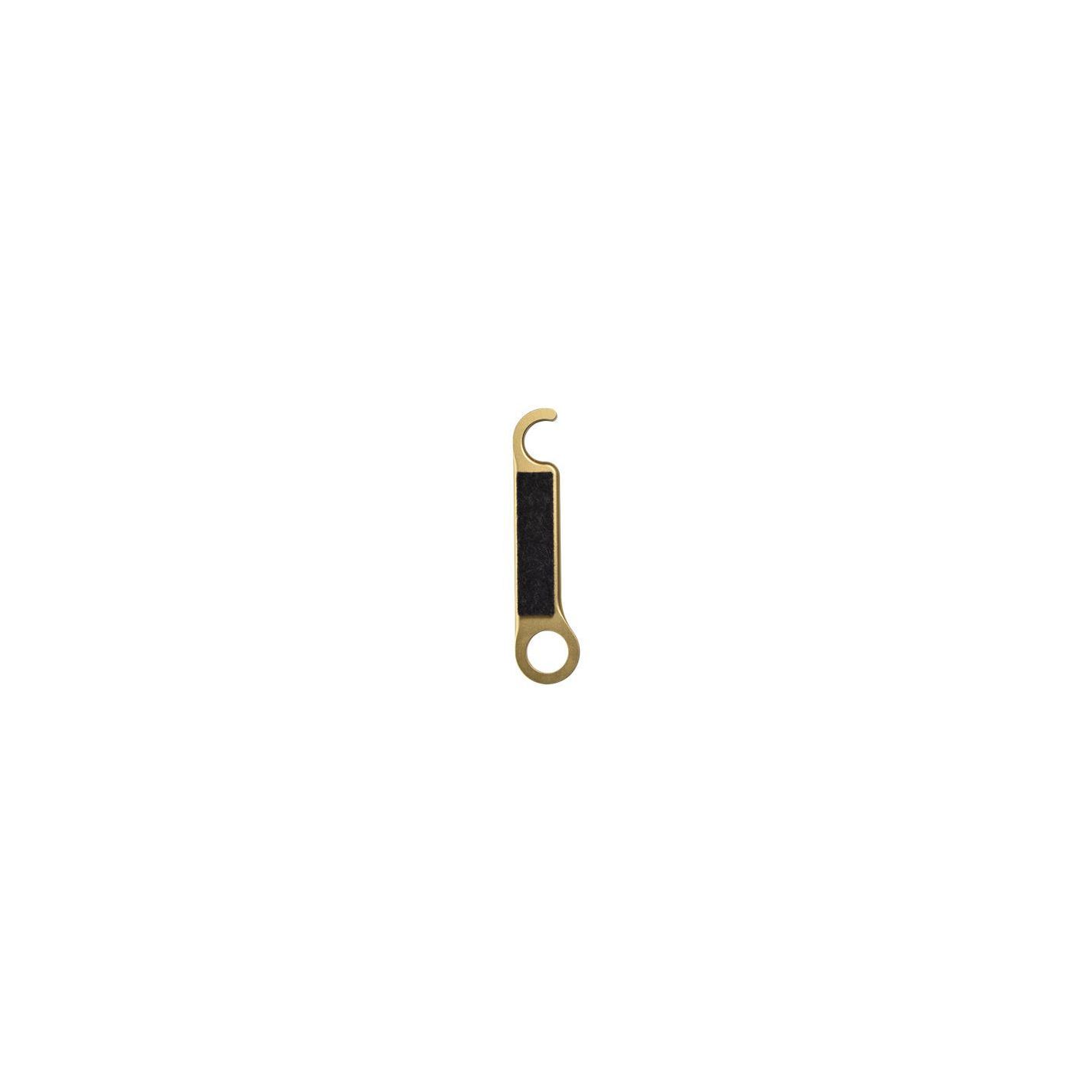 GUITAR LOCK ALUMINIUM GOLD