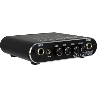 TONE POCKET BLACK BASS HEADPHONE AMP