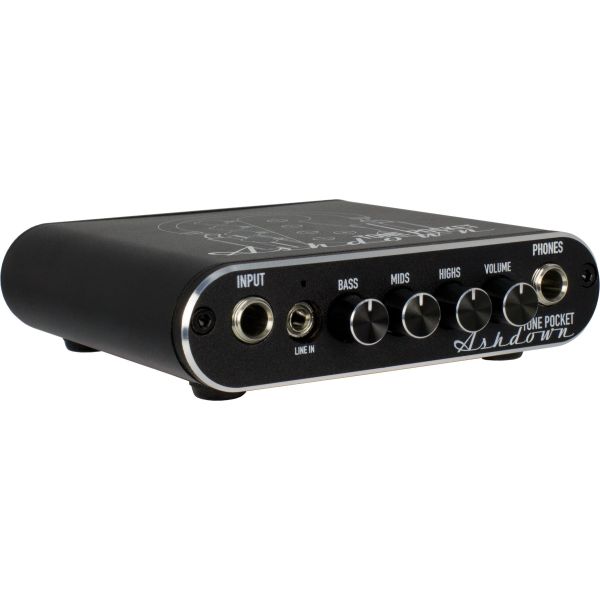 TONE POCKET BLACK BASS HEADPHONE AMP