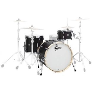 SET DE CASCOS USA BROOKLYN GB-RC423 NEGRO METÁLICO SATINADO