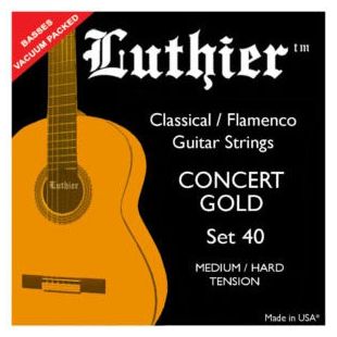 JUEGO CUERDAS 40 GUITARRA CLASICA LU-40