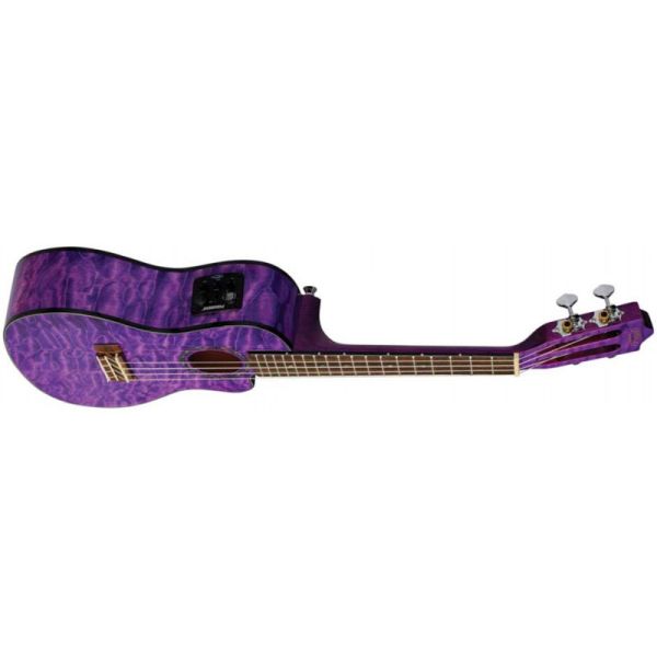 UKELELE QUILTED MAPLE CONCERT ELECTRIFICADO...
