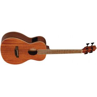 UKELELE BAJO MA-EBU MAHOGANY ELECTRIFICADO