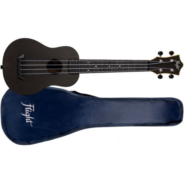 UKELELE SOPRANO TUSL-35BK TRAVEL CONCERT SCALE...