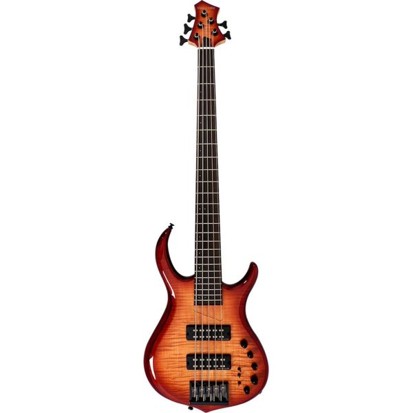 M7 ALDER-5 FRETLESS BROWN SUNBURST 2ND GEN