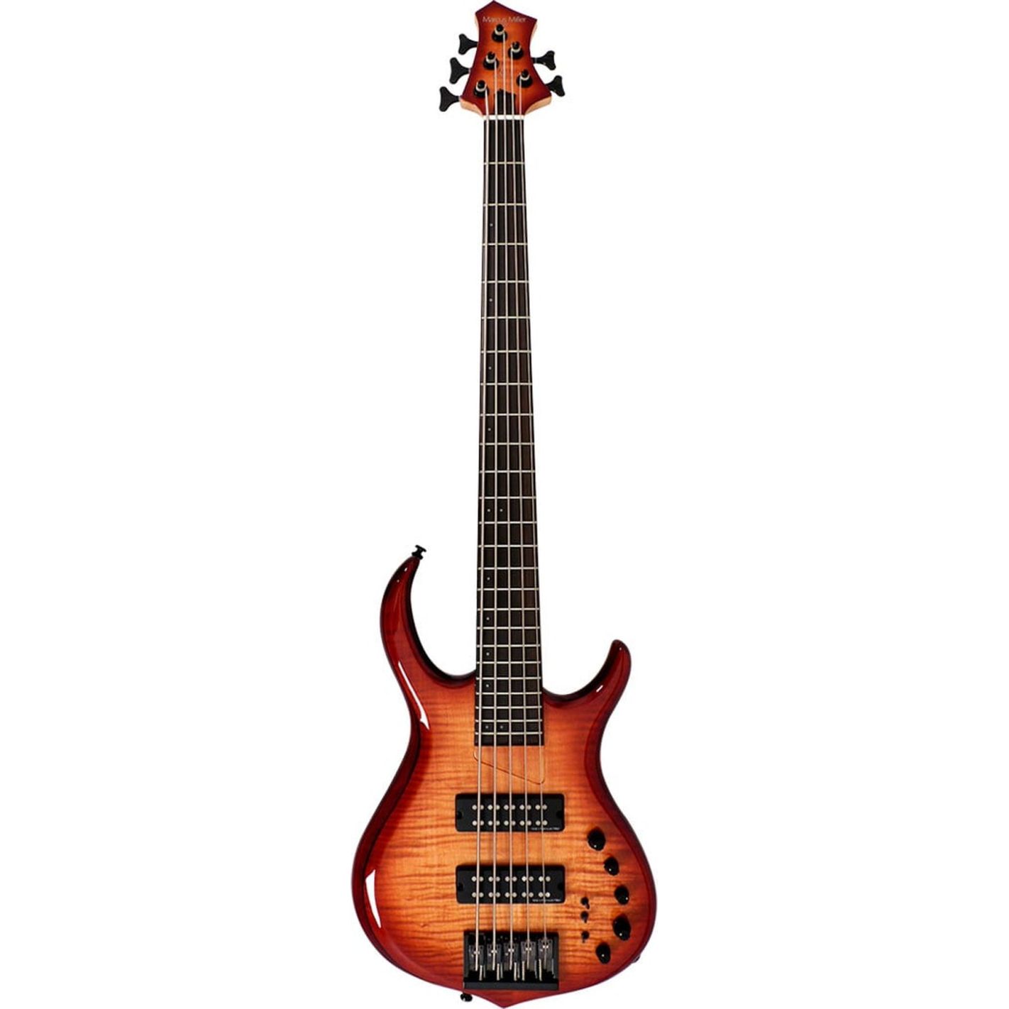 M7 ALDER-5 FRETLESS BROWN SUNBURST 2ND GEN