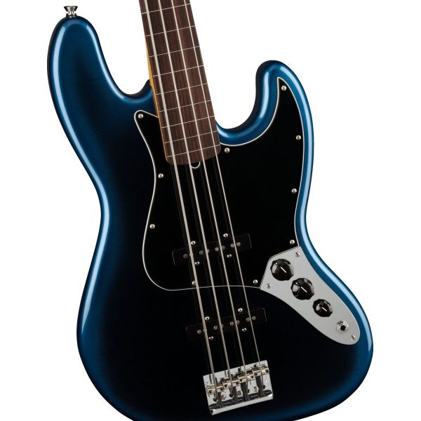 AMERICAN PROFESSIONAL II JAZZ BASS FRETLESS RW...