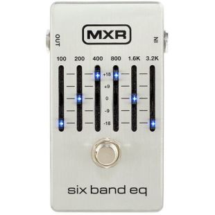 M-109S 6 BAND EQUALIZER SILVER