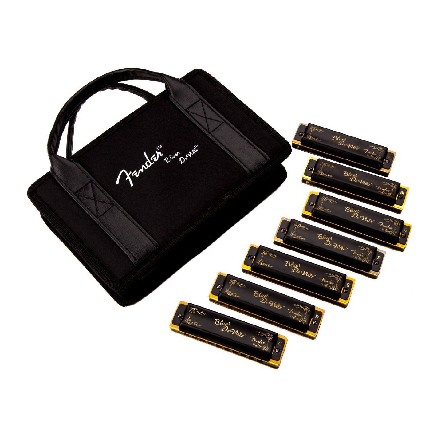 BLUES DEVILLE HARMONICA 7 PACK