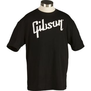 GIBSON LOGO T-SHIRT BK XL