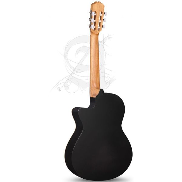 BLACK SATIN CW EZ wBAG