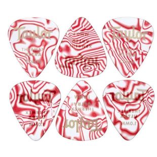 PICKS THERMEX 351 1.00MM RUBY SWIRL ULTRA 6-PC
