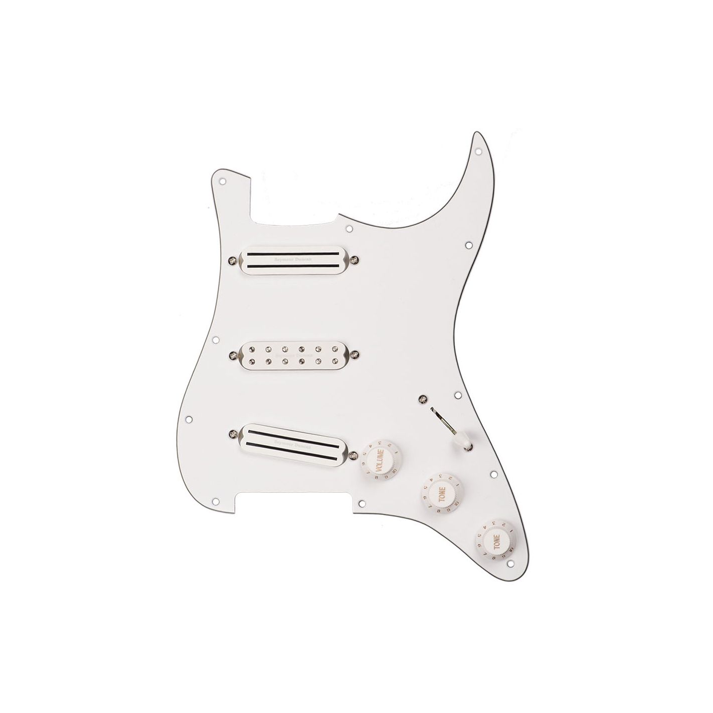 DAVE MURRAY LOADED PICKGUARD WHITE