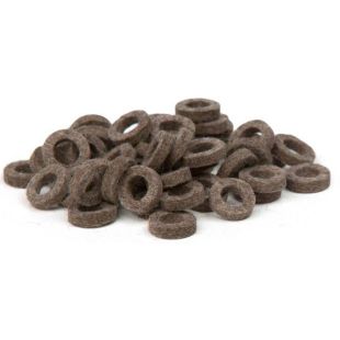 NATURAL FELT RINGS DARK GREY