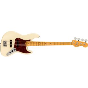 AMERICAN PROFESSIONAL II JAZZ BASS MN OLYMPIC WHITE