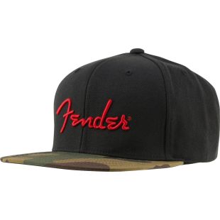 FENDER CAMO FLATBILL HAT