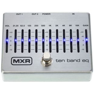 M-108S 10 BAND EQUALIZER SILVER