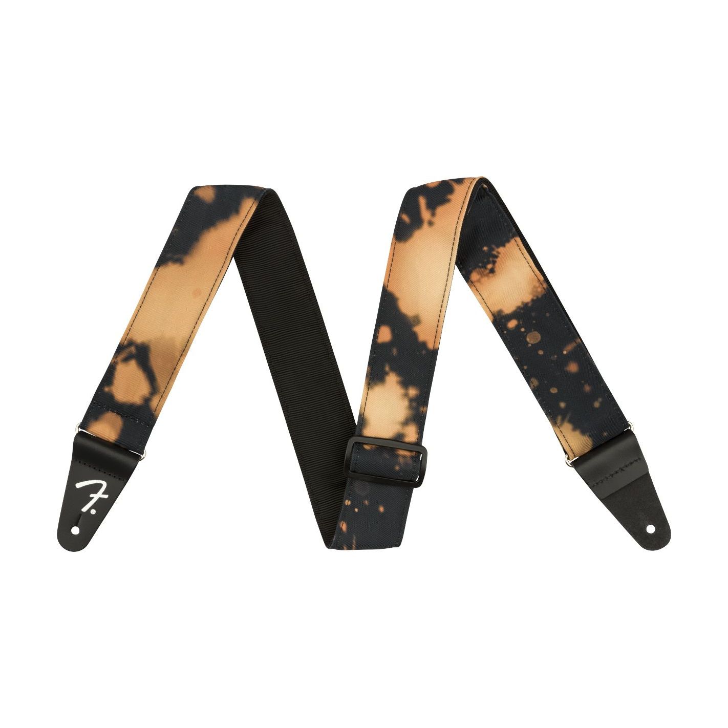 TIE DYE ACID WASH STRAP BLACK