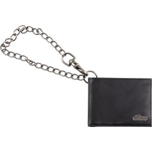 JACKSON LEATHER WALLET W CHAIN