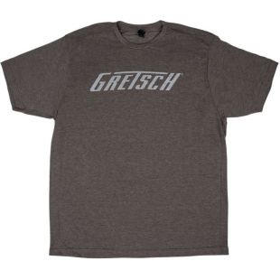 GRETSCH LOGO TEE HTHR GRAY S