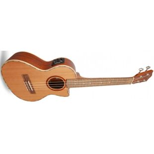 UKELELE TENOR CDST-CET CEDAR SOLID TOP ELECTRIFICADO
