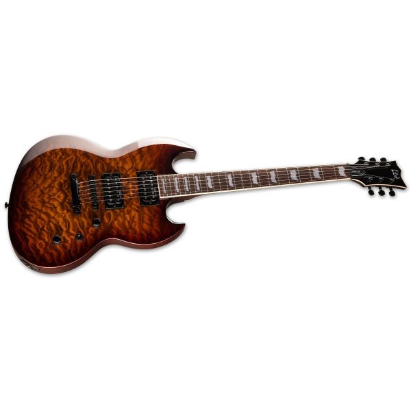 VIPER-256 DARK BROWN SUNBURST