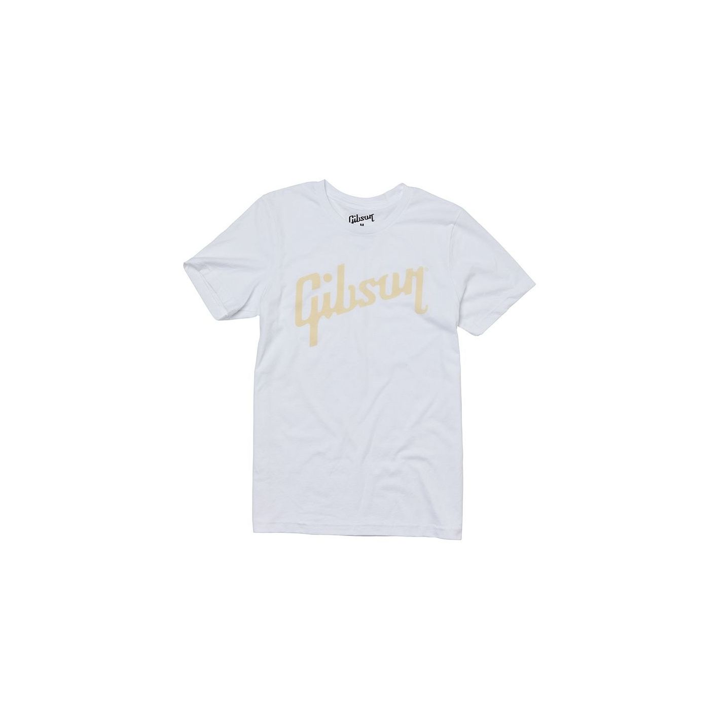 DISTRESSED LOGO TEE WHITE SM