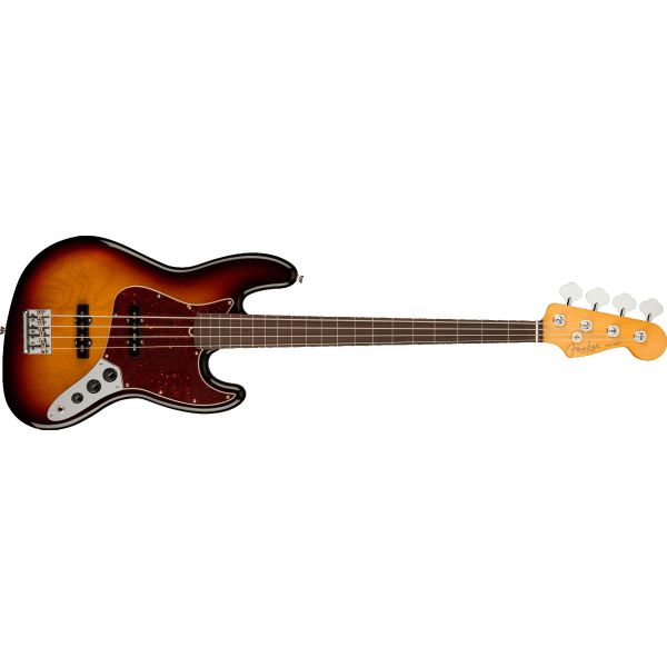 AMERICAN PROFESSIONAL II JAZZ BASS FRETLESS RW...