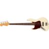 AMERICAN PROFESSIONAL II JAZZ BASS LEFT-HAND RW OLYMPIC WHITE