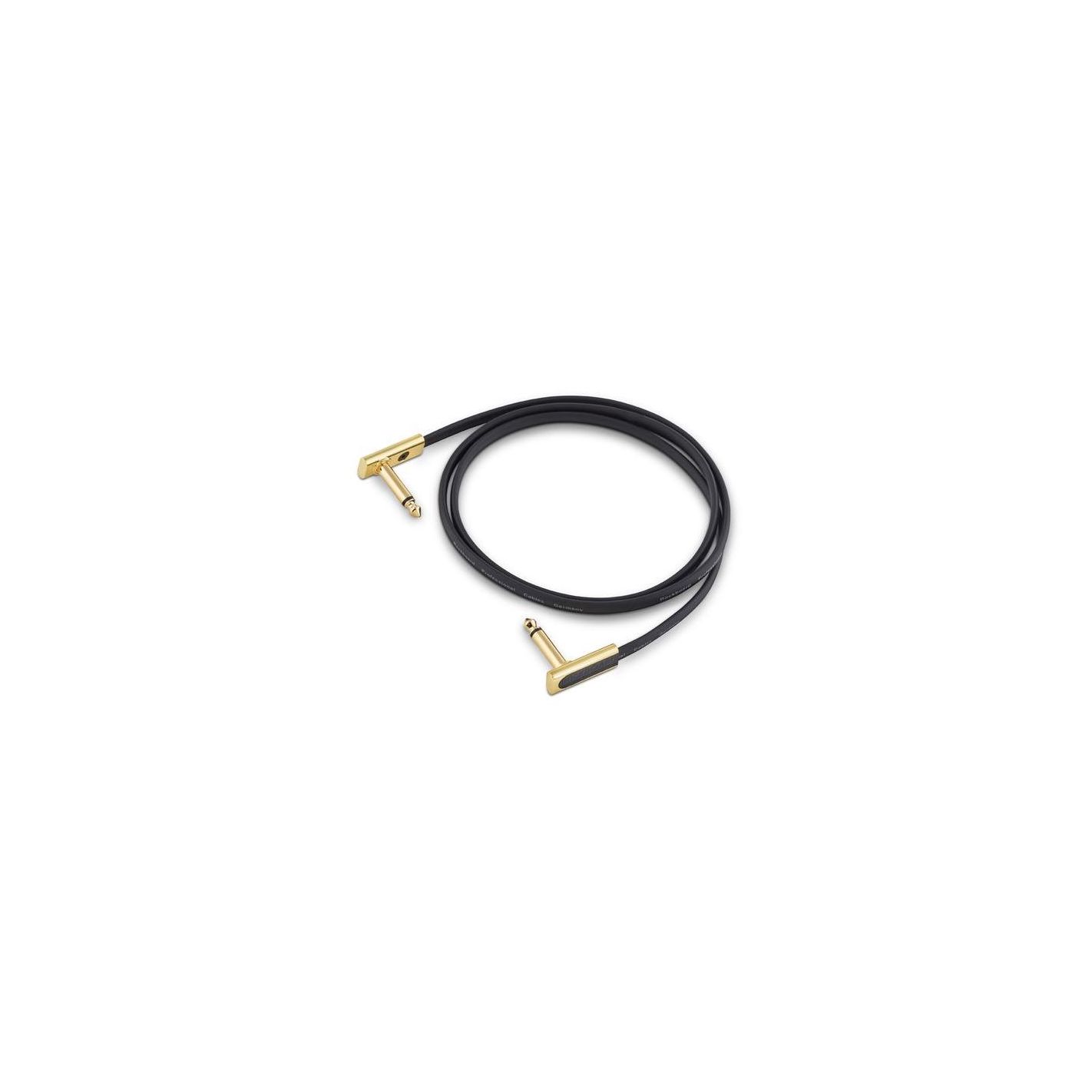 FLAT PATCH CABLE GOLD 100 CM