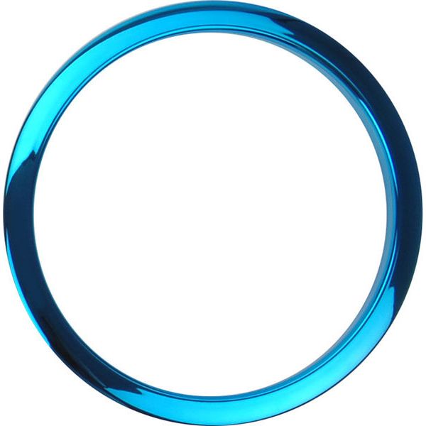 HCB6 BLUE CHROME ROUND 6