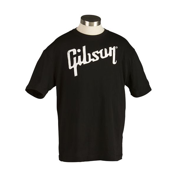 GIBSON LOGO T-SHIRT BK S