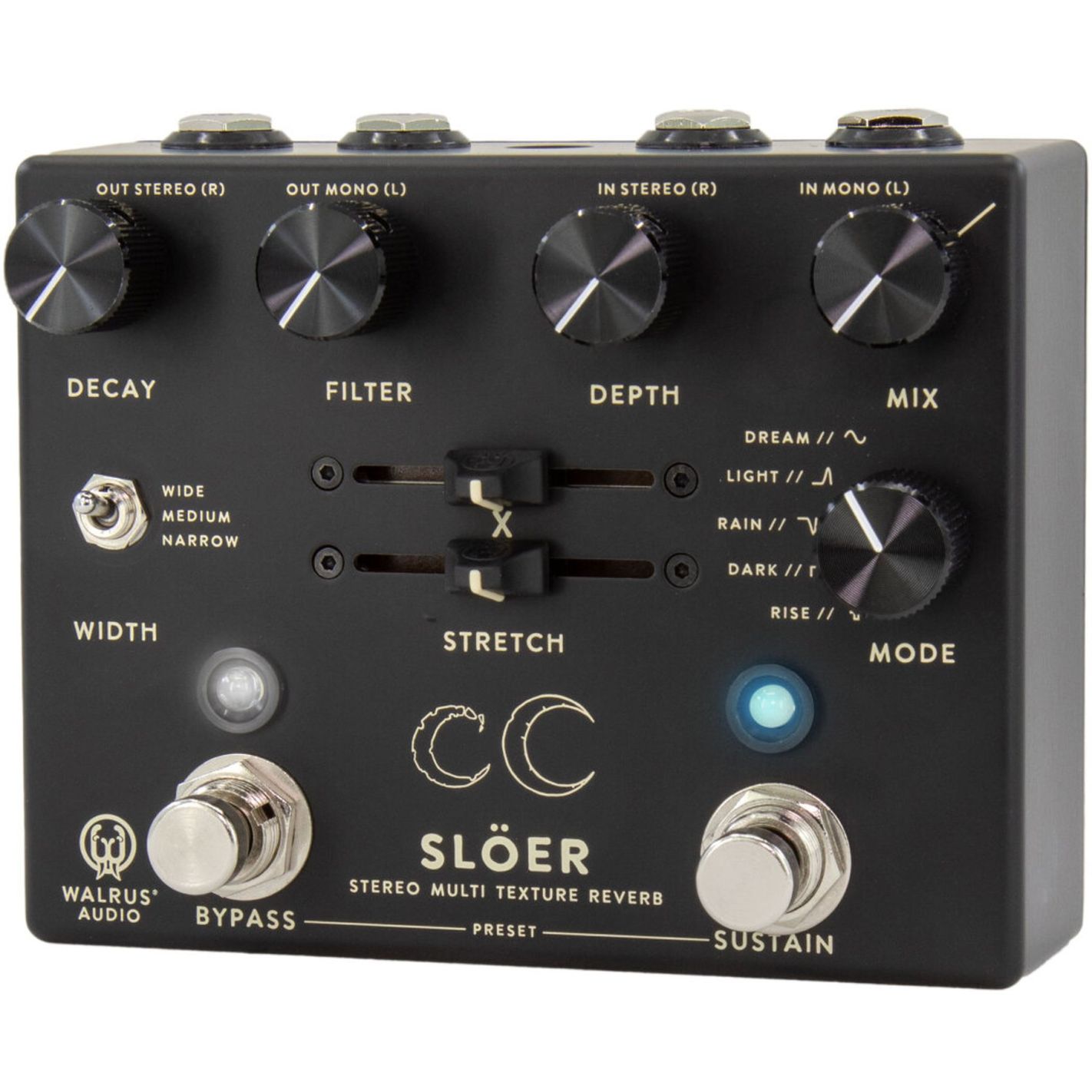 SLOER AMBIENT REVERB BLACK